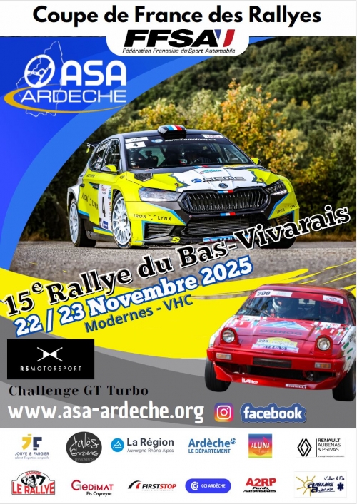 15ème Rallye Régional du Bas Vivarais Moderne - VHC
